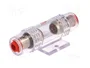 ACV Portafusible Platado para Sección de Cable de Entrada de 20mm2