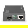 DIGITUS 10 Gigabit Media Converter Negro SFP