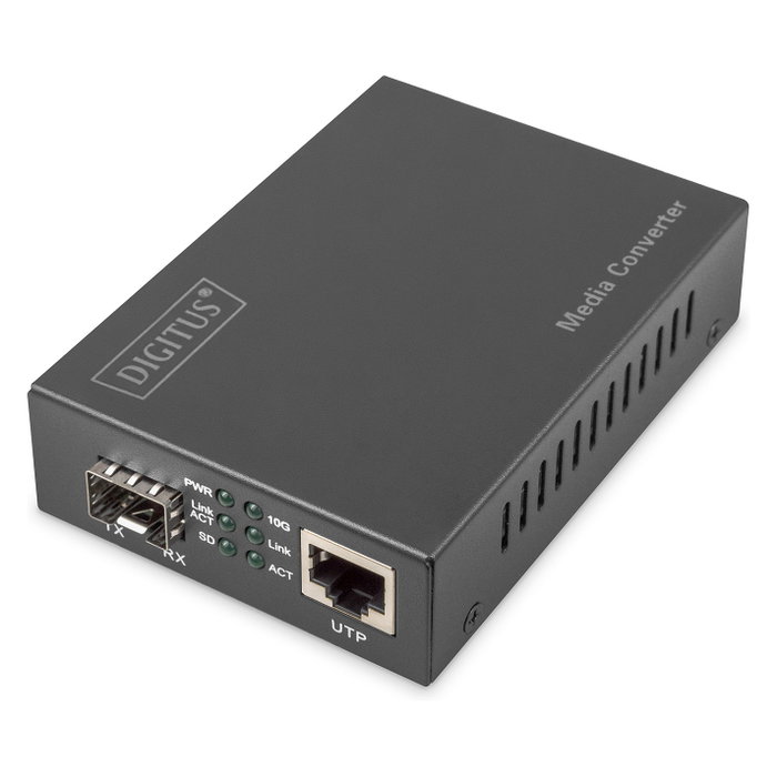 Digitus DN-82211 Conversor de medios 10 Gigabit RJ45/SFP Digitus DN-82211 Conversor de medios 10 Gigabit RJ45/SFP