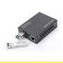 DIGITUS 10 Gigabit Media Converter Negro SFP