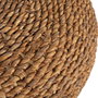 DKD Home Decor Mesa de Centro Fibra Natural 119x119x46