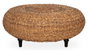 DKD Home Decor Mesa de Centro Fibra Natural 119x119x46