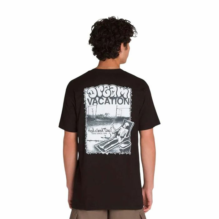 Camiseta de Manga Corta Hombre Vans Good Times 66 SS Negro