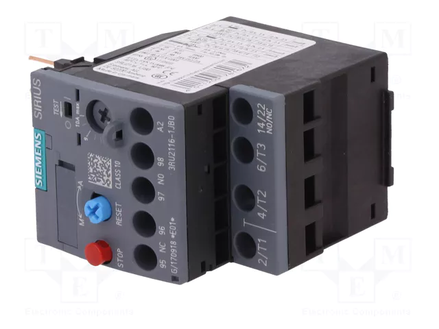 SIEMENS 3RU2116-1JB0 Relé Térmico S00 7...10A