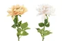 DKD Home Decor Flor Blanco Amarillo 14 x 62 x 14 cm (12 Unidades)