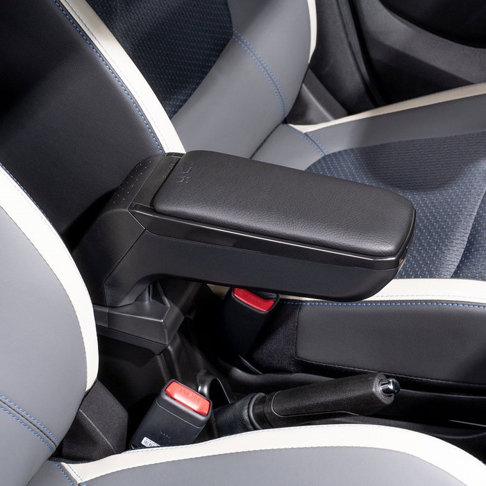 Armster S Reposabrazos para Fiat Linea 2007-2015 Polipiel Negra
