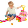 Molto Carrito Maleta Trolley Rosa con 20 Bloques para Niños