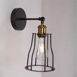 Artux Aplique de Pared Metal SKD-W1000 Estilo Industrial Retro para Comedores Dormitorios Cocinas Oficinas Restaurantes Cafeterías