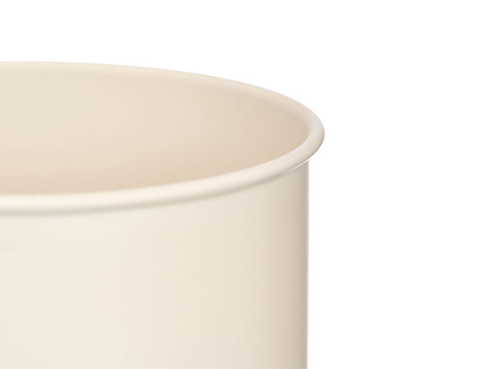 Kinvara Portautensilios Acero Crema 12.8x17x12.8 cm (Set de 12)