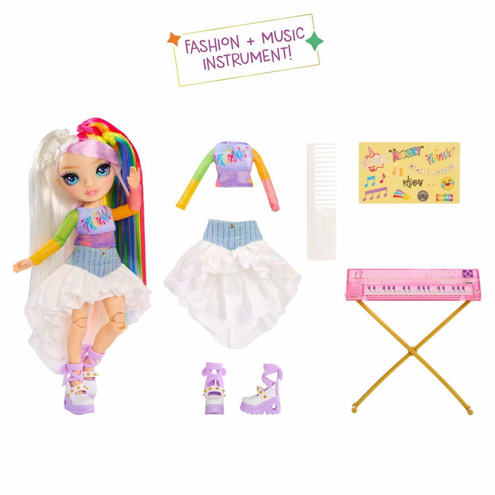 Rainbow High Muñeca Jr. Rockband - Amaya