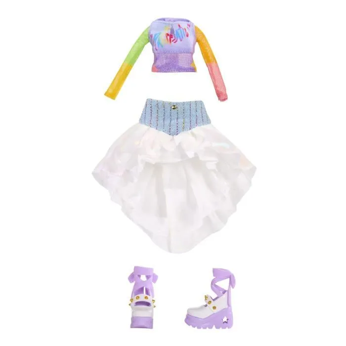 Rainbow High Muñecas de Moda Jr. Rockband - Amaya