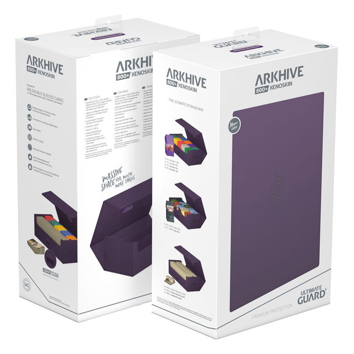 Ultimate Guard Arkhive 800+ XenoSkin Monocolor Violeta