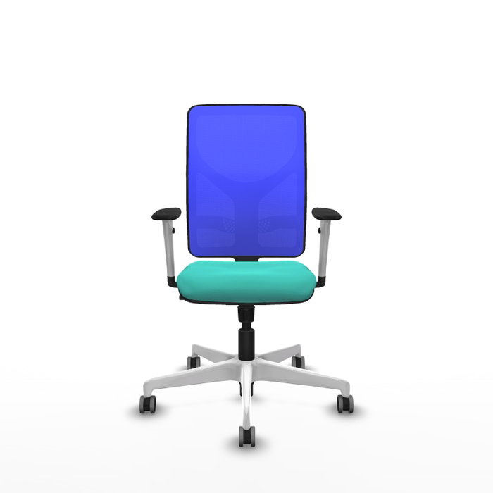 PIQUERAS Y CRESPO Silla de oficina Motilla con mecanismo Sincro, Turquesa y Azul PIQUERAS Y CRESPO Silla de oficina Motilla con mecanismo Sincro, Turquesa y Azul