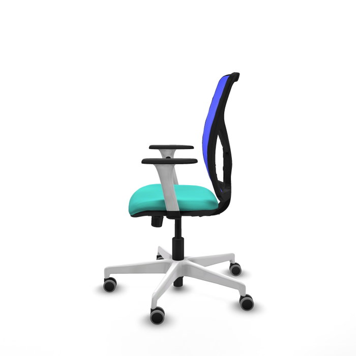 PIQUERAS Y CRESPO Silla de oficina Motilla con mecanismo Sincro, Turquesa y Azul PIQUERAS Y CRESPO Silla de oficina Motilla con mecanismo Sincro, Turquesa y Azul
