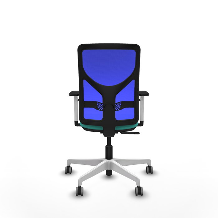 PIQUERAS Y CRESPO Silla de oficina Motilla con mecanismo Sincro, Turquesa y Azul PIQUERAS Y CRESPO Silla de oficina Motilla con mecanismo Sincro, Turquesa y Azul