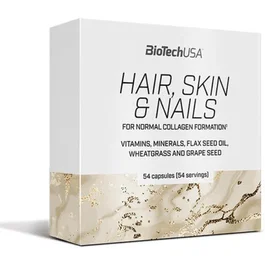 BIOTECHUSA Hair, Skin & Nails 54 Cápsulas