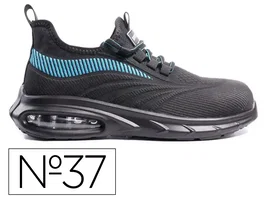 Safetop Zapatos de seguridad combio sport negro/azul talla 37