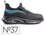 Safetop Zapatos de seguridad combio sport negro/azul talla 37