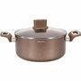 Arthur Martin Olla AM5531 de 28 cm con tapa de vidrio y aluminio