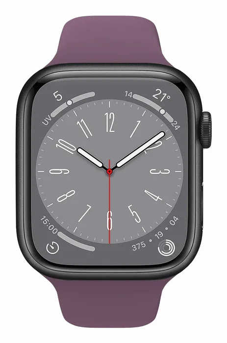 Correa de Silicona para Apple Watch 38/40/41mm - Verde, Doble Hebilla, Sistema Pin-and-Tuck, Cierre Rápido, WBANDSIL40VL