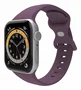 Correa de Silicona para Apple Watch 38/40/41mm - Verde, Doble Hebilla, Sistema Pin-and-Tuck, Cierre Rápido, WBANDSIL40VL