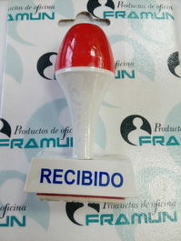 Sello Ent.Manual Framun Recibido (Set de 6)