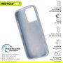 Muvit Funda Recycletek Liquid Silicone para Apple - Eco Sostenible, Certificada GRS, Textura Suave, Antihuellas, Forro Microfibra