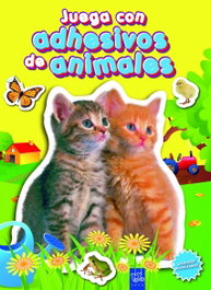 YOYO Juega con adhesivos de animales (amarillo)