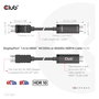Club3D Cable DisplayPort 1.4 a HDMI 2.1 HDR Activo 8K60Hz 3m CAC-1087 Negro