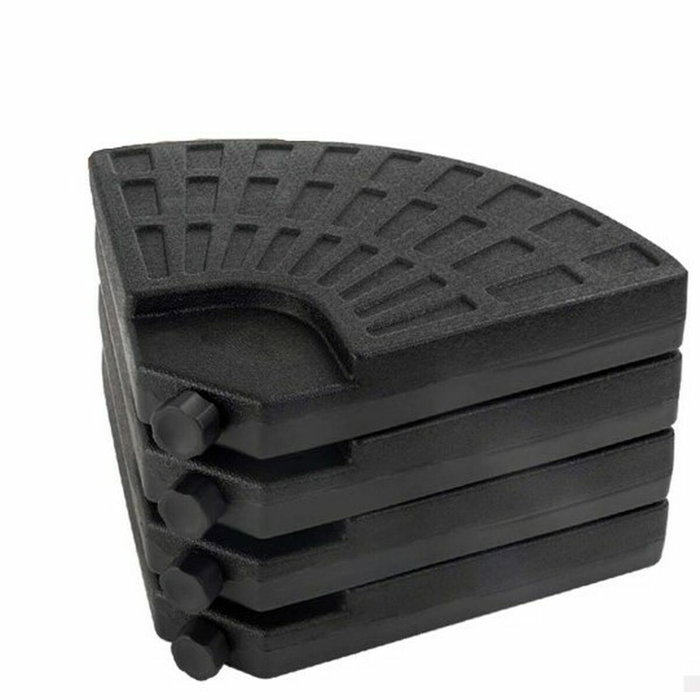 Color Baby Soporte parasol 4 piezas de plástico 52/66 kg 48X48X7.5CM