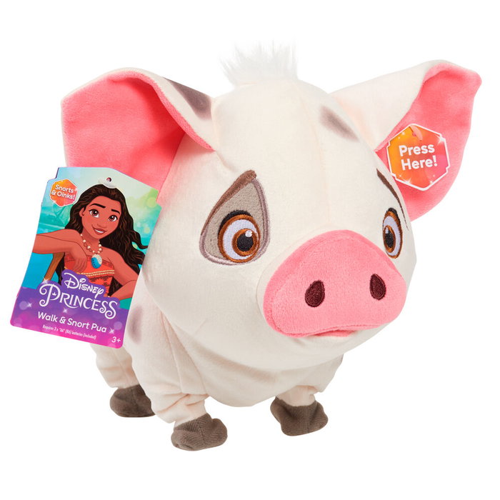 Just Play Peluche Pua Vainana Con Sonidos 58131 - Muñeco interactivo con sonidos y peluche suave de la película Vaiana Just Play Peluche Pua Vainana Con Sonidos 58131 - Muñeco interactivo con sonidos y peluche suave de la película Vaiana