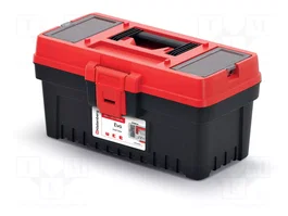 KISTENBERG Cajón para herramientas EVO Negro-Rojo