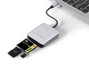 Conceptronic BIAN09G Lector de Tarjetas USB-C para CFast 2.0, SD y MicroSD