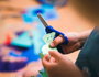Fiskars Tijeras para niños 6+ punta redonda 13cm Azul brillante