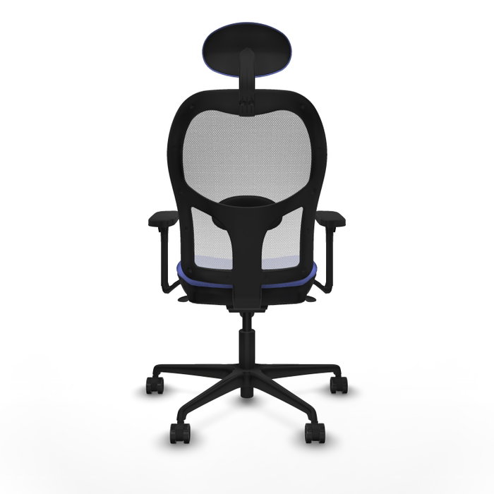 PIQUERAS Y CRESPO Silla de oficina Jorquera Azul claro y Blanco