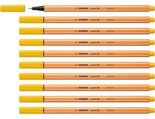 Stabilo Point 88 Rotulador Amarillo 0,4 mm