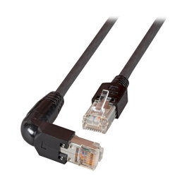 EFB Elektronik Cable de red RJ45 Cat.5e S/UTP de 3m Negro
