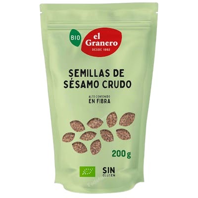 El Granero Integral Semillas de Sésamo Crudo Bio 200 g