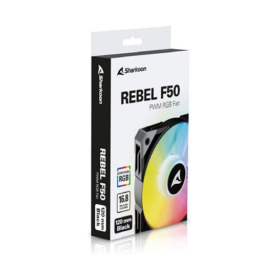 SHARKOON Rebel F50 PWM Black SHARKOON Rebel F50 PWM Black