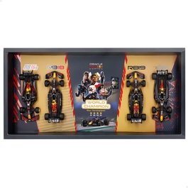 BURAGO Blister 4 coches Campeonatos F1 Red Bull metal escala 1:43
