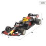 BURAGO Blister 4 coches Campeonatos F1 Red Bull metal escala 1:43