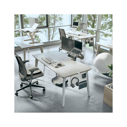 Leitz Organizador de Escritorio Ergo con Panel de Anclaje Blanco Leitz Organizador de Escritorio Ergo con Panel de Anclaje Blanco