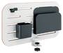 Leitz Organizador de Escritorio Ergo con Soporte para Portátil 420x250 mm