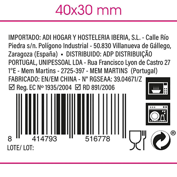 Tapa Ahumados Porcelana Gastro Fun Quid 20x13x2 cm