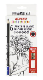 Lapiz De Grafito Alpino Color Experience Drawing Set Caja De 6