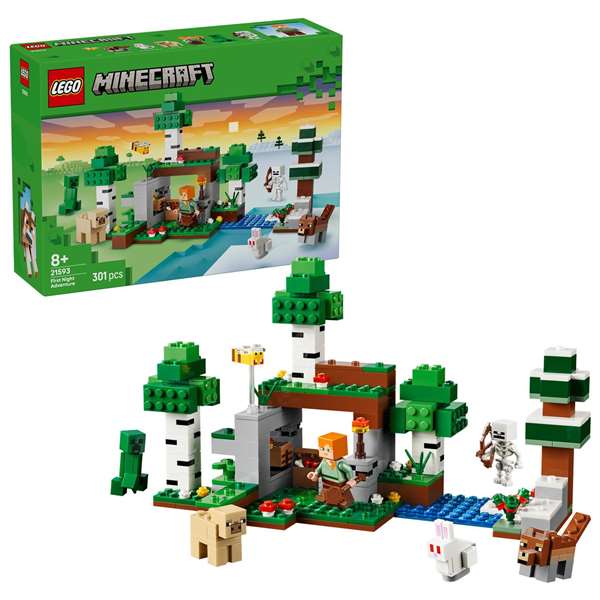 Lego Minecraft Juego de Construcción Aventura de la Primera Noche 21173 Lego Minecraft Juego de Construcción Aventura de la Primera Noche 21173