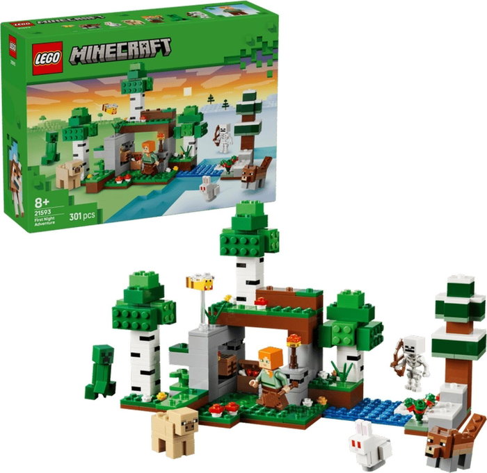 LEGO Minecraft Aventura de la Primera Noche 21593