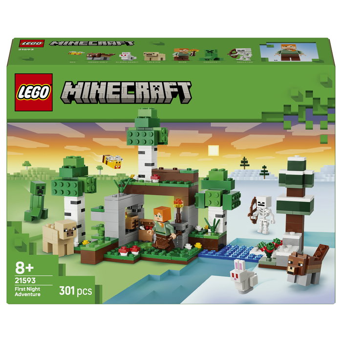 LEGO Minecraft Aventura de la Primera Noche 21593