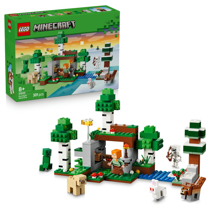 LEGO Minecraft Aventura de la Primera Noche 21593
