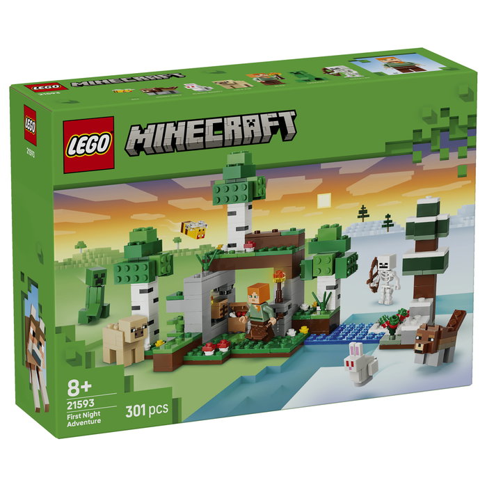 LEGO Minecraft Aventura de la Primera Noche 21593